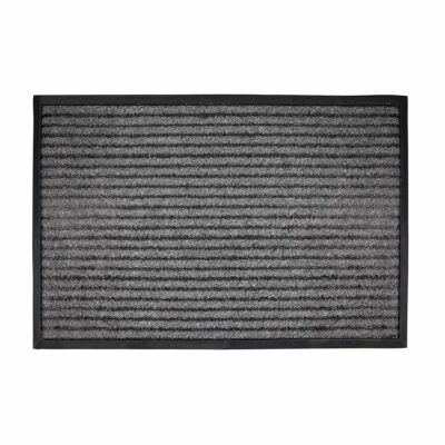 FrontBRUSH 120cm x 90cm Heavy Traffic Entrance Mat - Grey