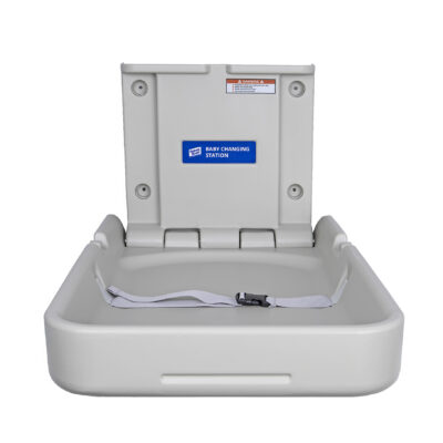 Vertical Anti-Bacteria Protection Baby Changer Station - Grey
