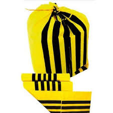 Medium Duty Tiger Stripe Bin Bags - Case of 200