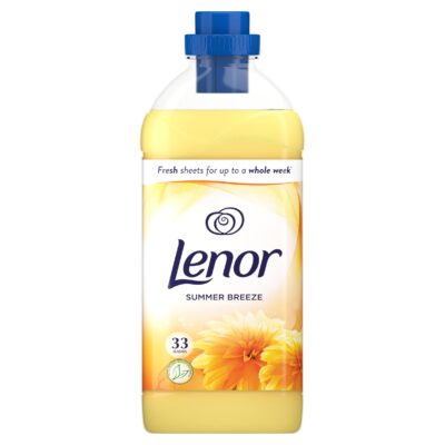 Lenor Summer Breeze Fabric Softener – 33 Washes