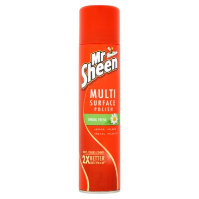 Mr Sheen Multi-Surface Spring Fresh Polish – 250ml Aerosol Spray