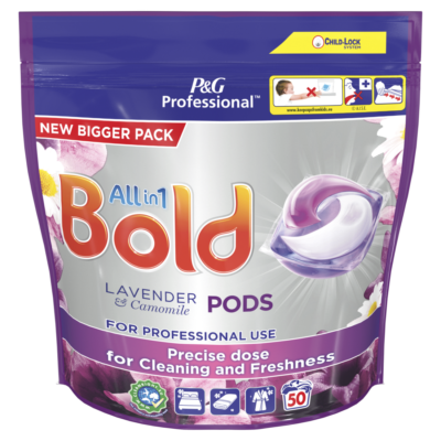 Bold 3 in 1 Lavender & Camomile Liquid Pods - 50 Washes