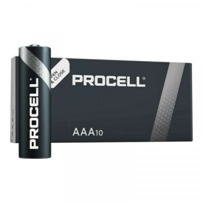 Duracell 1.5V AAA INDUSTRIAL Alkaline Batteries - Pack of 10