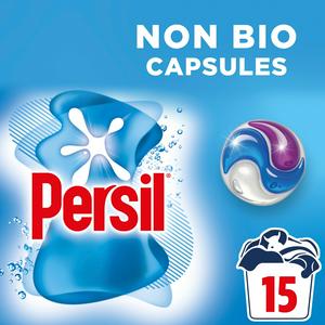 Persil 3 in 1 Non Biological Washing Capsules - 15 Washes