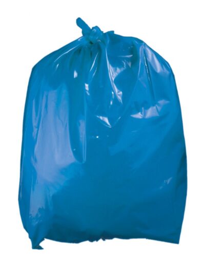 200 Medium Duty Blue Refuse Bags - 10kg Strength