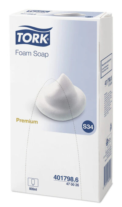 Tork 470026 Non-Perfumed Foam Soap Refill - 800ml
