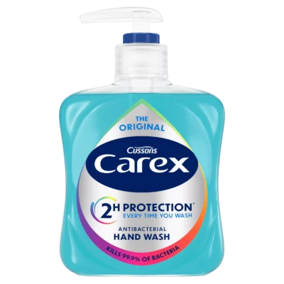Carex Original Antibacterial Hand Wash - 250ml Pump Bottle