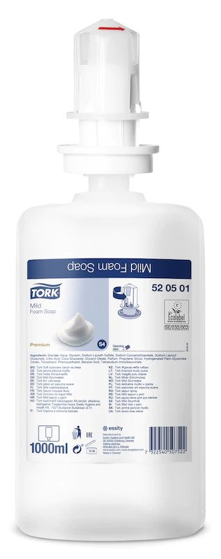 Tork 520501 Mild Foam Soap - 1 Litre