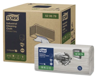 Tork 520679 Industrial 1-Ply Cleaning Cloths - 120 Towels