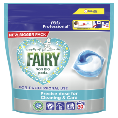 Fairy Professional Non-Bio Washing Liquitabs - 50 Washes
