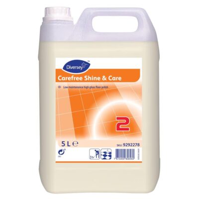 Carefree Shine & Care High Gloss Floor Polish - 5 Litres