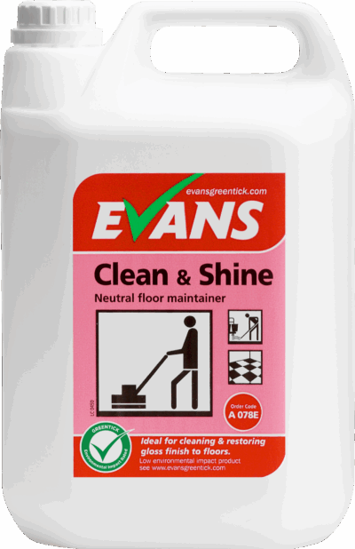 Evans Clean & Shine Neutral Floor Maintainer - 5 Litres
