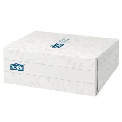 Tork 476418 Soft 2-Ply Clinical Facial Tissues - Box of 100