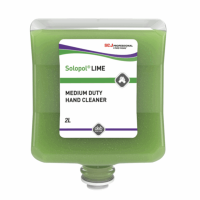 Deb Solopol Lime Medium Duty Hand Cleaner - 2 Litres