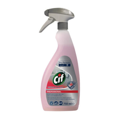 Cif Professional 4 in 1 Washroom Cleaner - 750ml Trigger Spray