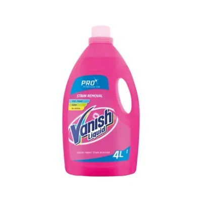 Vanish Professional Liquid Fabric Stain Remover – 4 Litres
