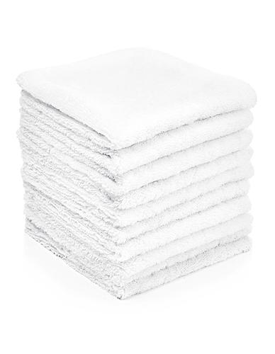 Contract Microfibre Cloths - Pack of 10 White
