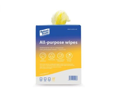 All Purpose Wipes - Roll of 200 in Yellow