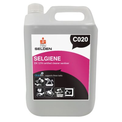 Selden C020 Selgiene Concentrated Cleaner Sanitiser – 5 Litres