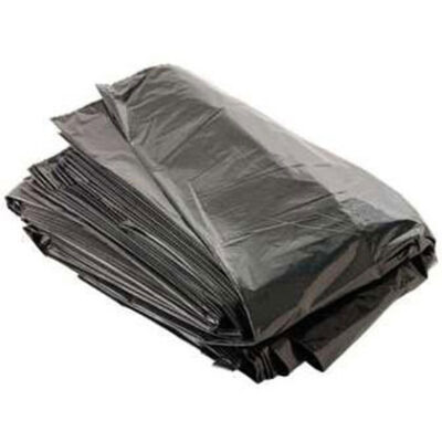 200 Light Duty Black Bin Bags - 5kg