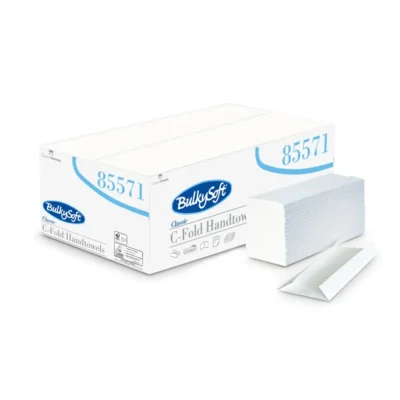 White 2-Ply C-Fold Hand Towels - Case of 2295