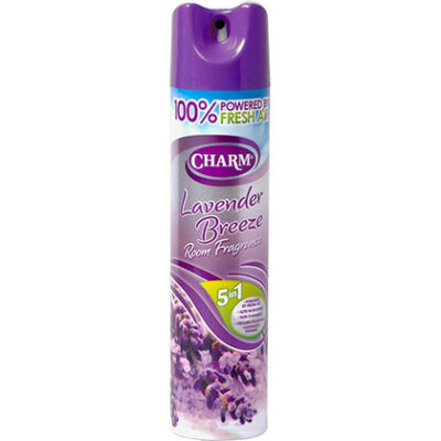 Charm Lavender Breeze Air Freshener - 240ml Aerosol Spray