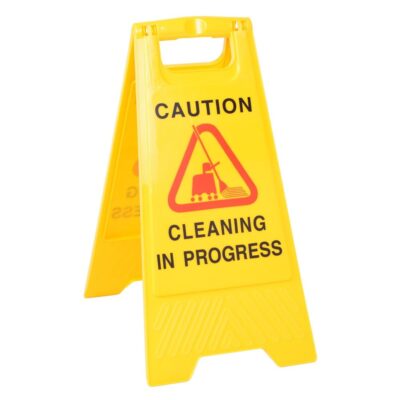 Cleaning In Progress Standard Safety Floor Sign