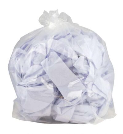 Heavy Duty Clear Bin Bags - 15kg - Pack of 200