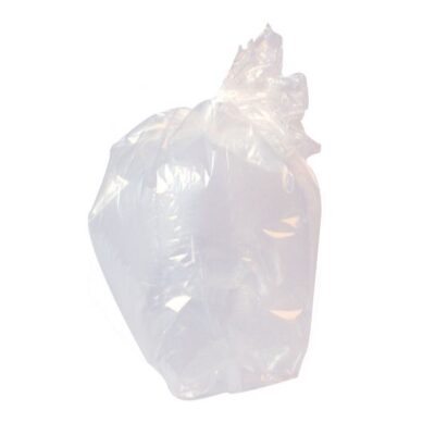 Heavy Duty Wheelie Bin Liners - Clear - Pack of 100