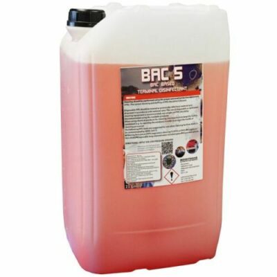 BAC5 COVID-19 Anti-Bacterial Antiviral Disinfectant - 5 Litres