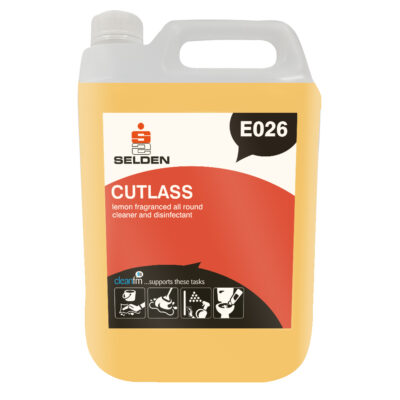 Selden E026 Cutlass Washroom Cleaner & Disinfectant – 5 Litres