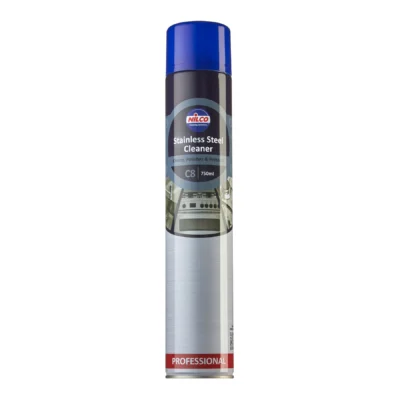 Nilco C8 Professional Stainless Steel Cleaner - 750ml Aerosol Spray