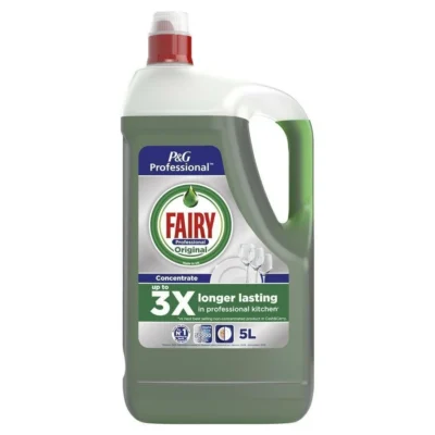 Fairy Professional Original Concentrated Washing Up Liquid - 5 Litres