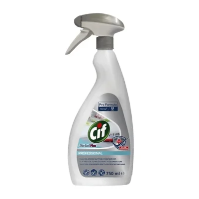 Cif Professional Alcohol Plus Disinfectant - 750ml Trigger Spray