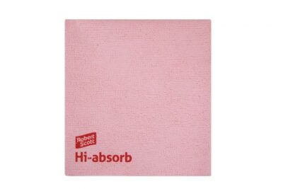 Hi-Absorb Microfibre Cloths - Pack of 5 in Red