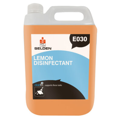 Selden E030 Lemon Disinfectant - 5 Litres