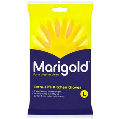 Marigold Extra-Life Kitchen Gloves - 1 Pair of Large