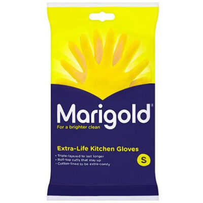 Marigold Extra-Life Kitchen Gloves - 1 Pair of Small