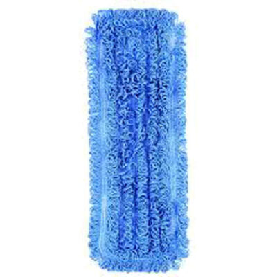 Microfibre Long Pile Flat Mop – 40cm Blue