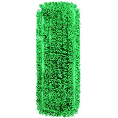 Microfibre Long Pile Flat Mop – 40cm Green
