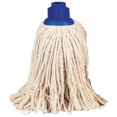12 PY Mop Heads - Pack of 10 Blue