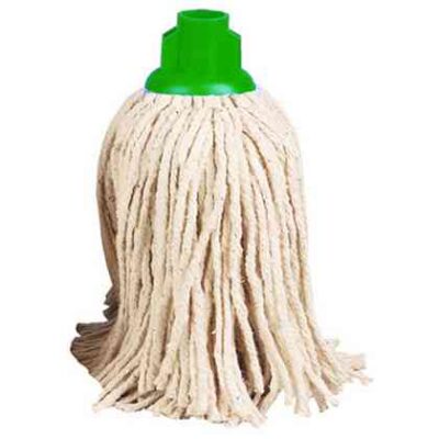12 PY Mop Heads – Pack of 10 Green
