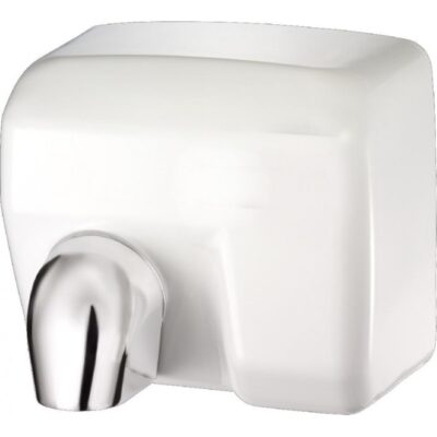 Automatic Nozzle Hand Dryer - White Metal