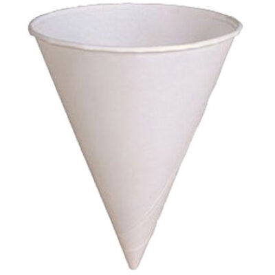 4oz Paper Water Cooler Cones - Case of 5000