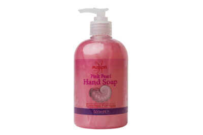 Fusion Luxury Pink Pearl Scented Hand Soap - 500ml Pump Bottle