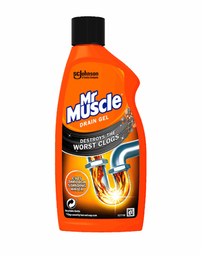 Mr Muscle Drain Cleaner & Unblocker Gel - 500ml
