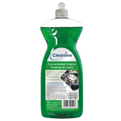 Cleanline Concentrated Original Washing Up Liquid - 1 Litre
