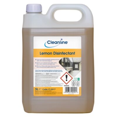 Cleanline Lemon Disinfectant - 5 Litres