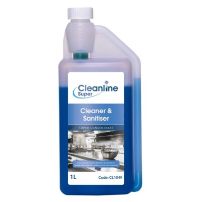 Cleanline Super Cleaner & Sanitiser Concentrate - 1 Litre