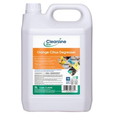 Cleanline Eco Citrus Orange Degreaser - 5 Litres